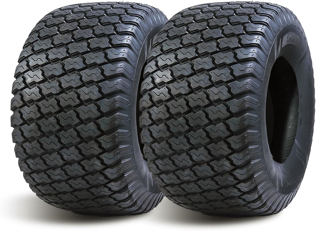 HALBERD P5092 20x10.00-8 Lawn Mower Tires 4PR Turf Friendly Garden Tractor Tires Enhanced Traction & Durability for Optimal Performance, Tubeless, Set of 2