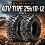HALBERD HU01 25x10-12 ATV Tires Set of 2