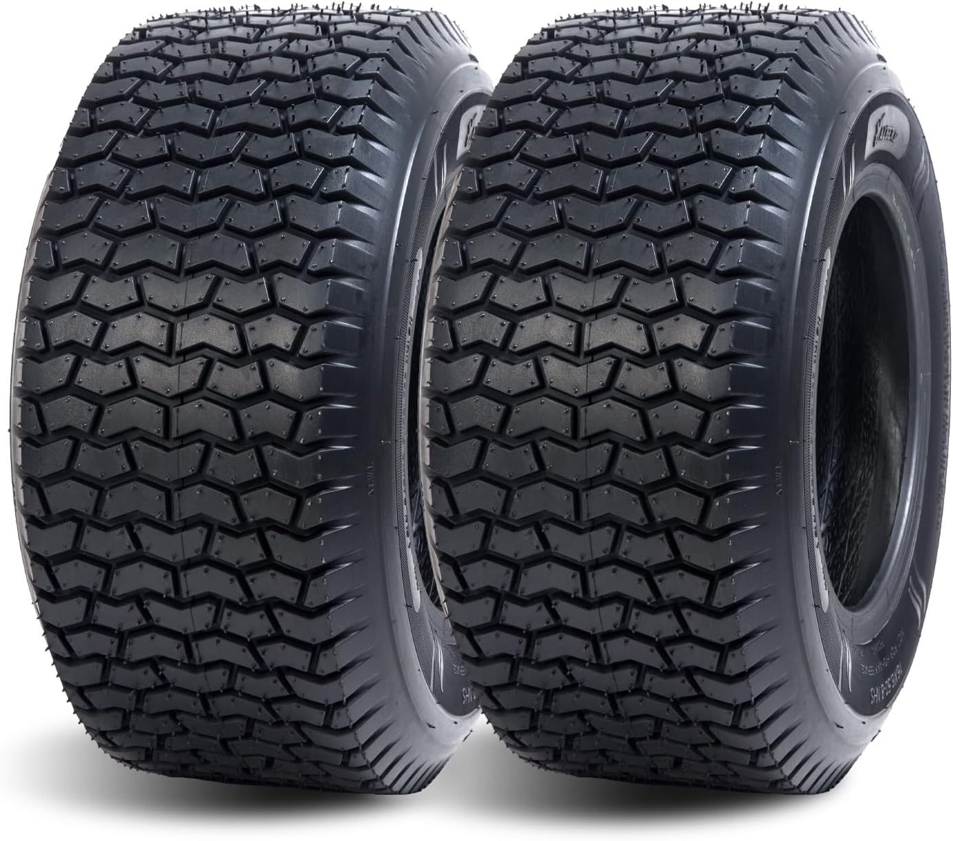HALBERD P5094 Set of 2 16x6.50-8 Lawn Mower Tires 4PR Turf Friendly Garden Tractor Tires Self-Cleaning Excellent Traction for Optimal Performance, Tubeless