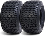 HALBERD P5094 20x10.00-8 Lawn Mower Tires 4PR Turf Friendly Garden Tractor Tires Self-Cleaning Excellent Traction for Optimal Performance, Tubeless, Set of 2