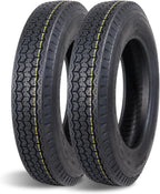 HALBERD P879 4.8-12 Trailer Tires 4.80x12 6PR Heavy-Duty Tubeless Tires for Utility, Boat Trailers, Load Range C, Set of 2