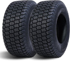 HALBERD P5092 15x6.00-6 Lawn Mower Tires 4PR Turf Friendly Garden Tractor Tires Enhanced Traction & Durability for Optimal Performance, Tubeless, Set of 2