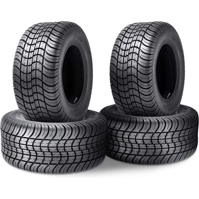 HALBERD 205/50-10 4PLY Golf Cart Tires 205x50-10 High Land Ratio Tour MaX Tires for Golf Cart Club Car Set of 4