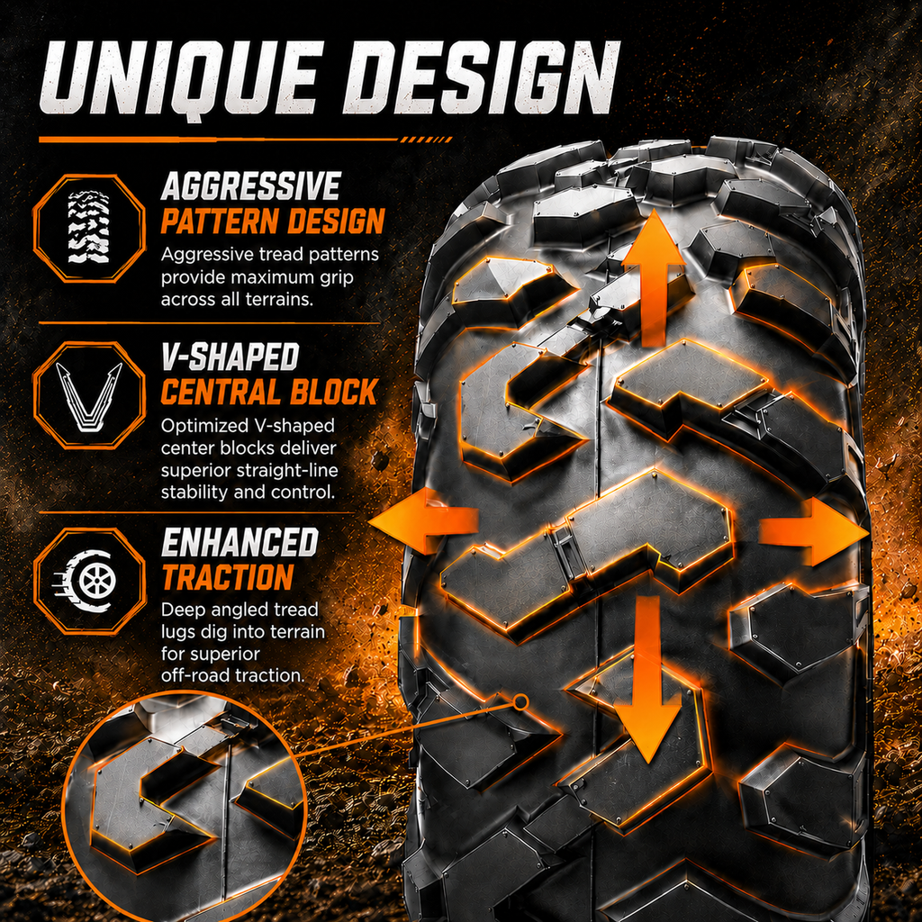 Halberd HU01 ATV Tires