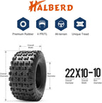 Halberd HS02 22x10-10 ATV Tires Set 2