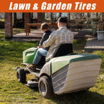 Load image into Gallery viewer, HALBERD P5092 16x6.50-8 Lawn Mower Tires 4PR Turf Friendly Garden Tractor Tires Enhanced Traction &amp; Durability for Optimal Performance, Tubeless, Set of 2
