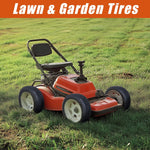 Load image into Gallery viewer, HALBERD P5092 11x4.00-5 Lawn Mower Tires 4PR Turf Friendly Garden Tractor Tires Enhanced Traction &amp; Durability for Optimal Performance, Tubeless, Set of 2
