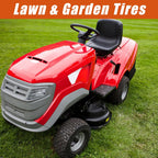 HALBERD P5094 Set of 2 16x6.50-8 Lawn Mower Tires 4PR Turf Friendly Garden Tractor Tires Self-Cleaning Excellent Traction for Optimal Performance, Tubeless