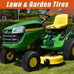 Load image into Gallery viewer, HALBERD P5092 15x6.00-6 Lawn Mower Tires 4PR Turf Friendly Garden Tractor Tires Enhanced Traction &amp; Durability for Optimal Performance, Tubeless, Set of 2
