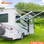 HALBERD P879 4.8-12 Trailer Tires 4.80x12 6PR Heavy-Duty Tubeless Tires for Utility, Boat Trailers, Load Range C, Set of 2