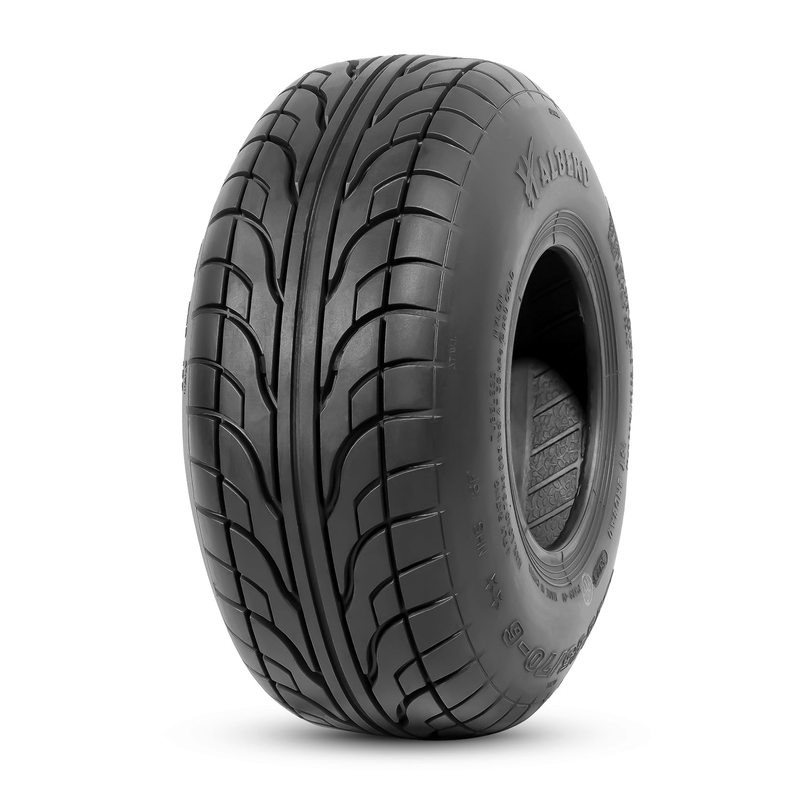 HALBERD 145/70-6 Go Kart Street Mini Bike ATV Tires, 4 PR 145 70-6 Off-road Tires, Tubeless, Pack of 2, P349