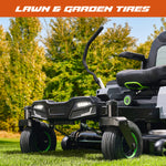 Load image into Gallery viewer, HALBERD P508 13x6.50-6 Lawn Mower Tires 4PR Straight Rib Tread Turf Friendly Lawn Tires, 13x5x6 Lawn Garden Utility Cart Tires, Tubeless, Set of 2（副本）

