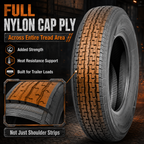 Halberd WR076 ST205/75R15 Trailer Tires