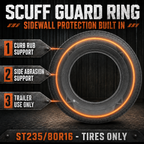 Halberd WR076 ST235/80R16 Trailer Tires
