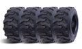 HALBERD 12-16.5 Skid Steer Tires 12-16.5 12 Ply Heavy Duty SKS Industrial Skid Steer Tires , Set of 4 ,Tubeless