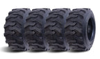 HALBERD 12-16.5 Skid Steer Tires 12-16.5 12 Ply Heavy Duty SKS Industrial Skid Steer Tires , Set of 4 ,Tubeless