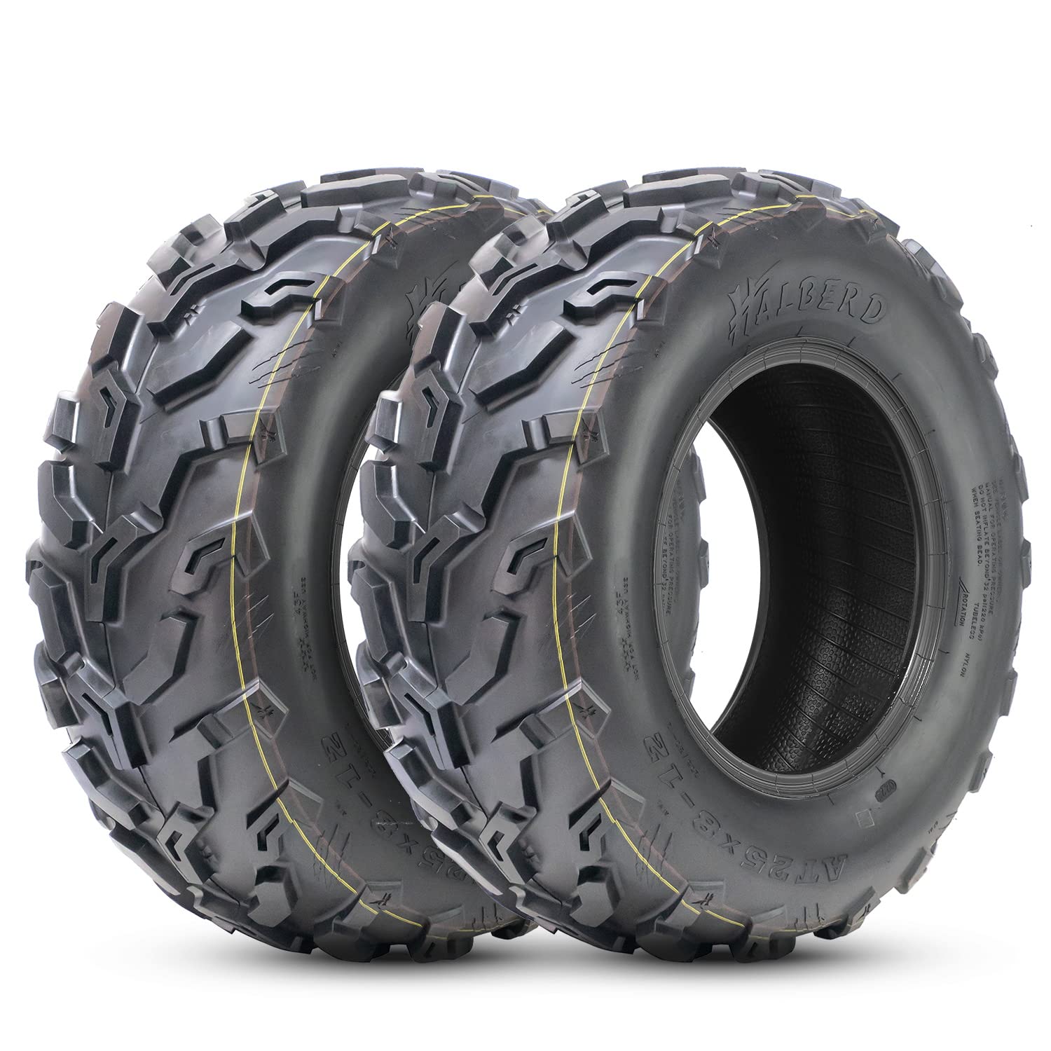 Halberd HU02 25x8x12 ATV/UTV Tires Set of 2