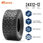 Load image into Gallery viewer, Halberd P512 Lawn Mower Tires Set of 2

