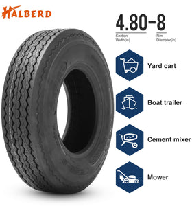 Halberd P811 Trailer Tires