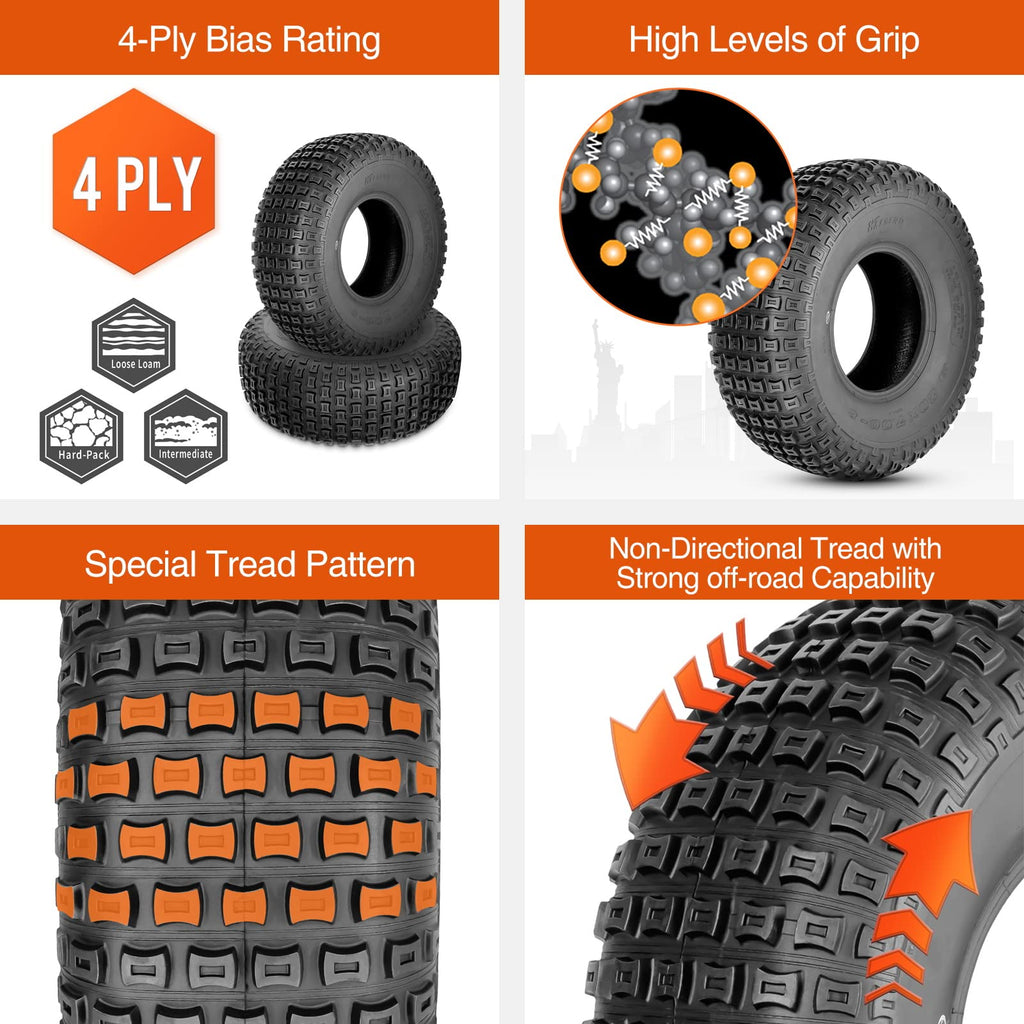 Halberd ‎P322 20x7-8 ATV Tires Set of 2