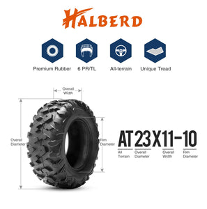 Halberd HU01 23x11-10 ATV Tires