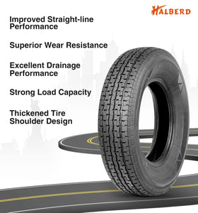 Halberd WR076 ST205/75R14 Trailer Tires Set of 4