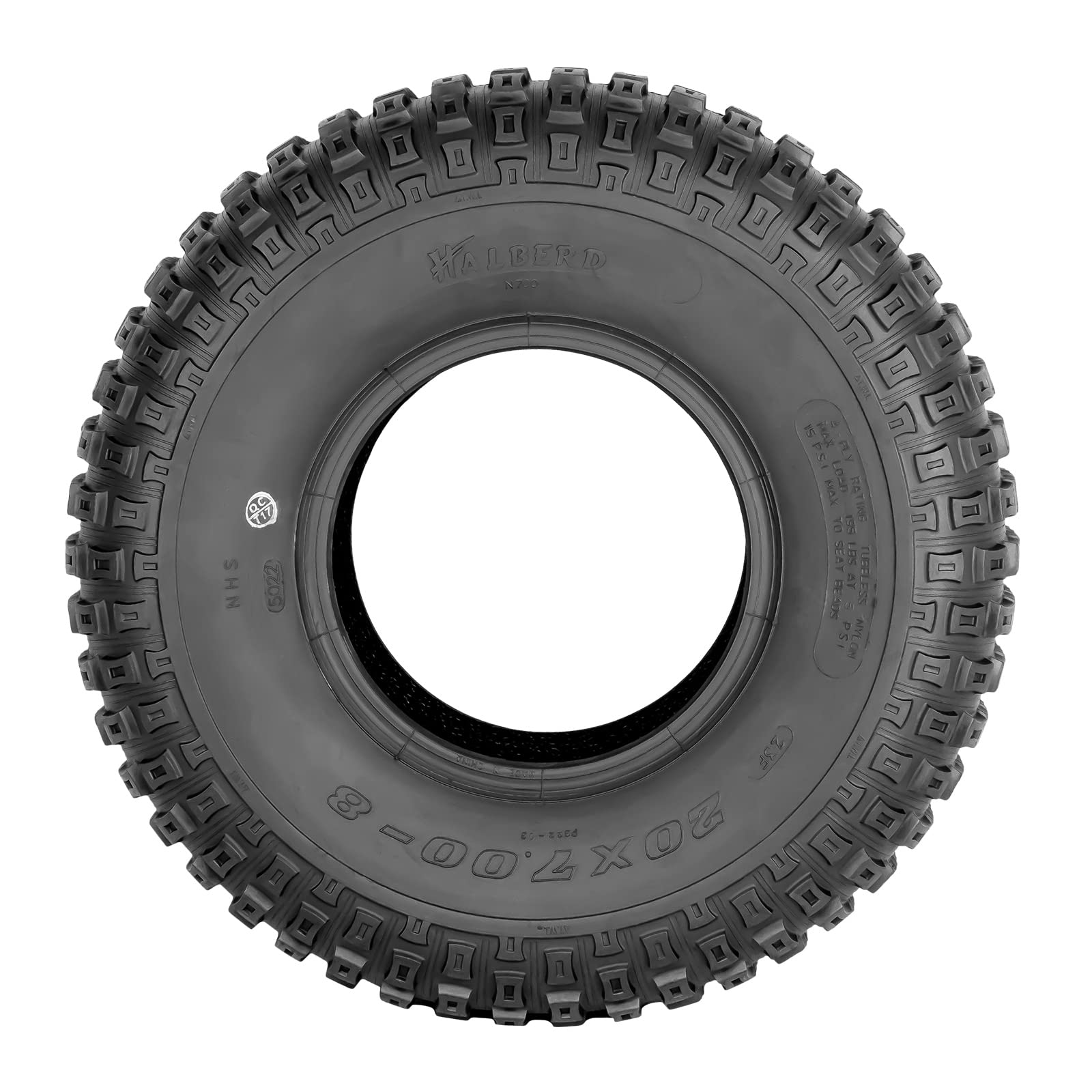 Halberd ‎P322 20x7-8 ATV Tires Set of 2