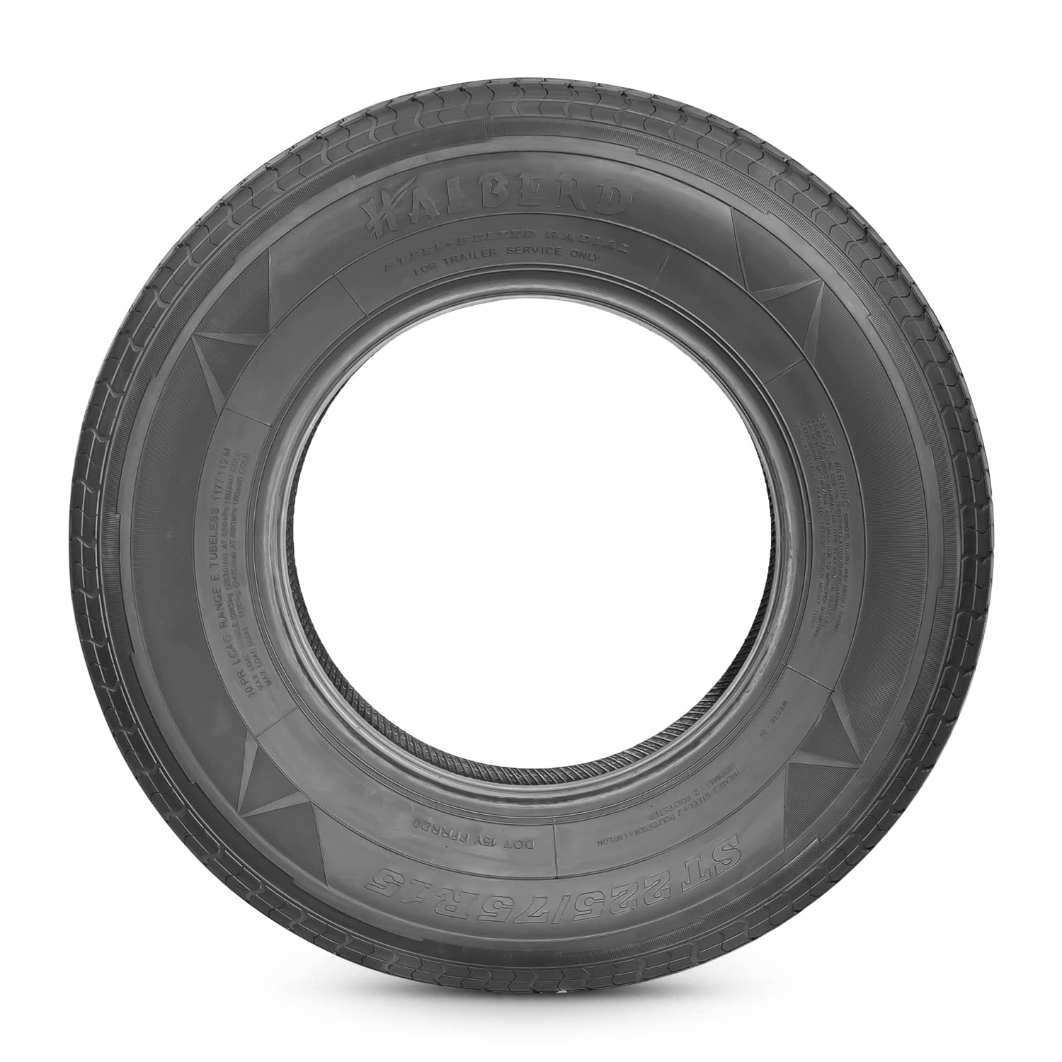 Halberd WR076 ST225/75R15 Trailer Tires