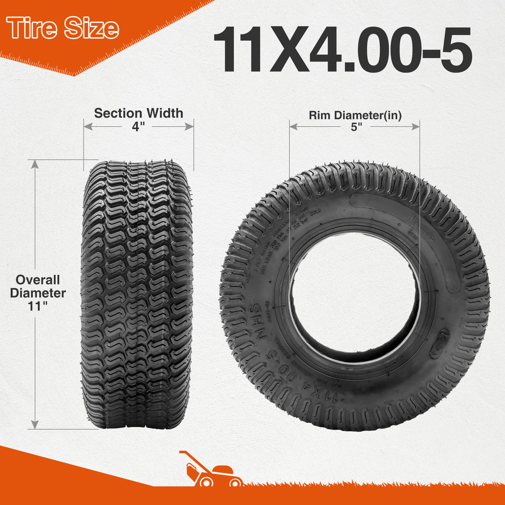 Halberd P332 Lawn Mower Tire