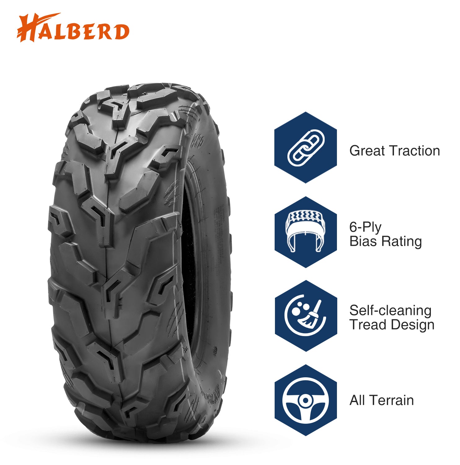 Halberd HU02 ATV Tire