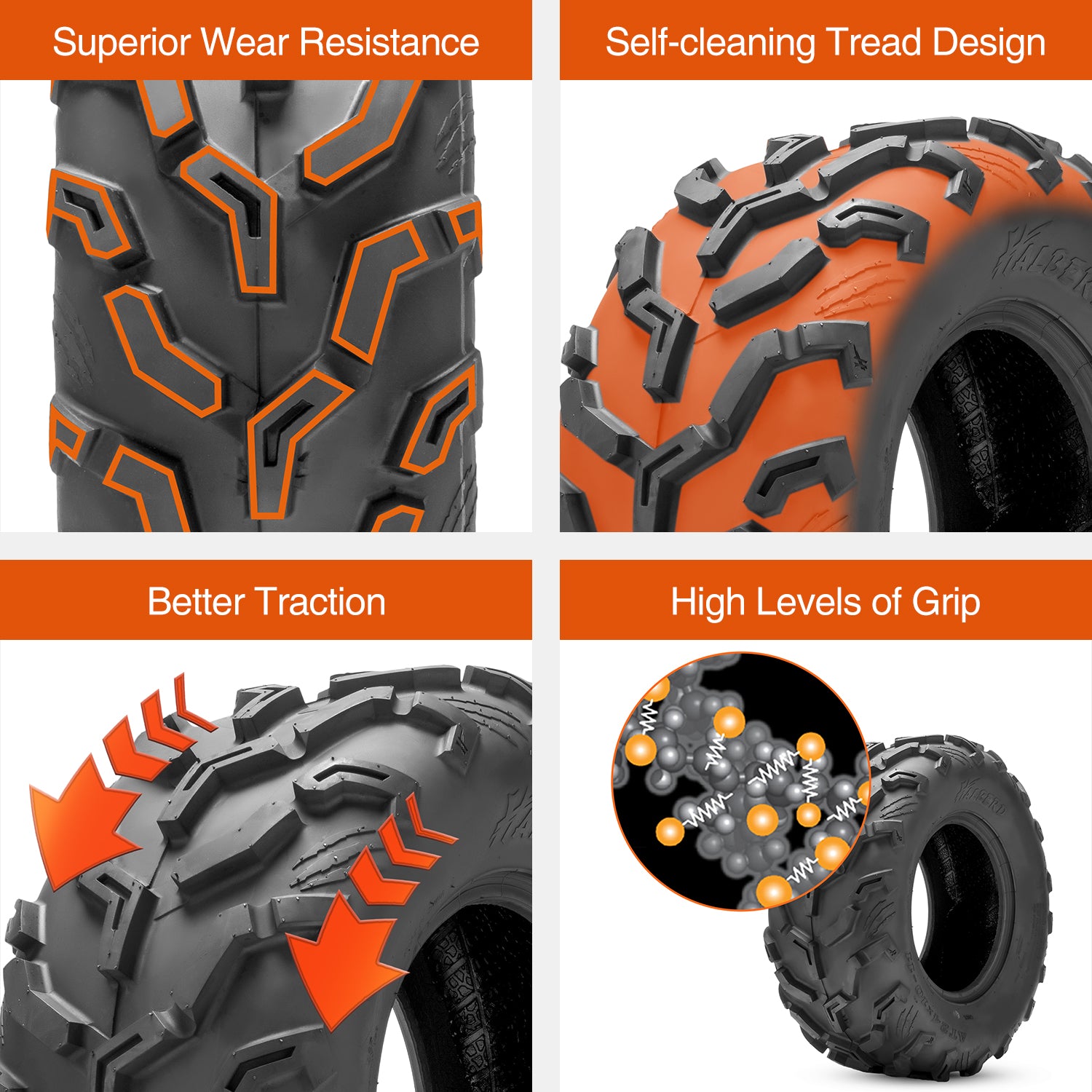 Halberd HU02 ATV Tire
